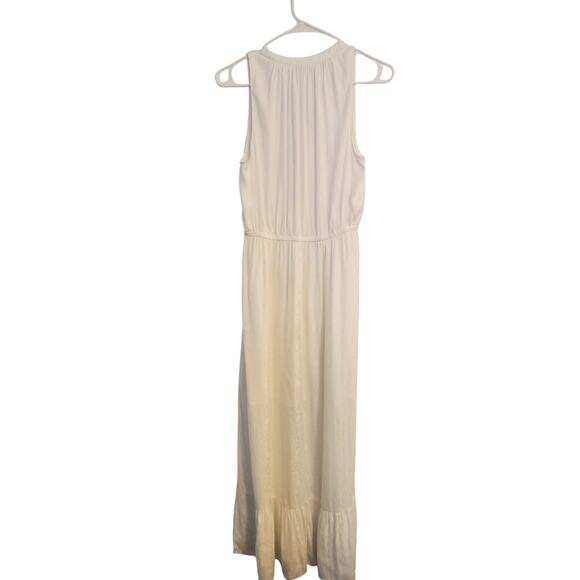 Current Air Los Angeles White Maxi Sleeveless Dress Size Small - Picture 2 of 8